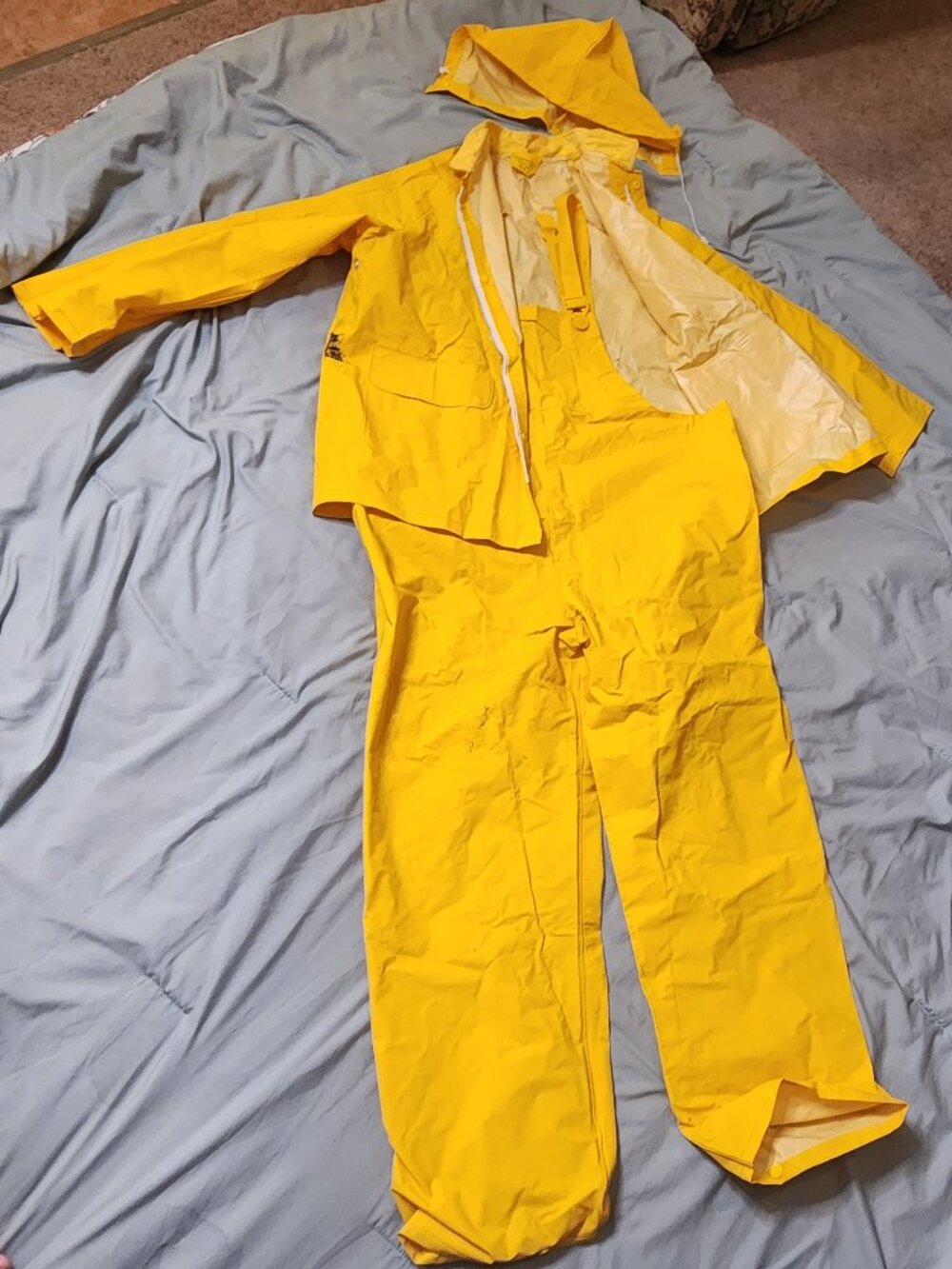 Yellow Rain Suit Medium